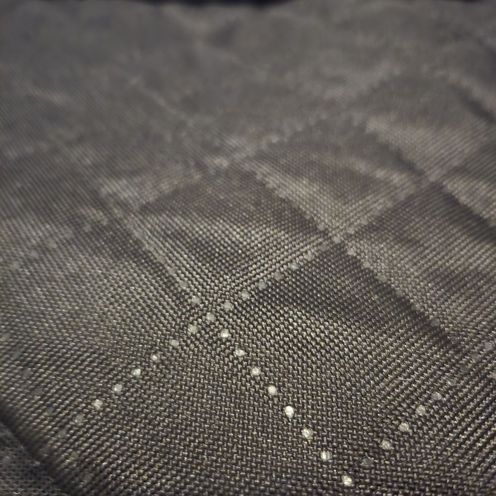 XL Quilted Gray Dog Car Seat Cover - Picture 3 of 7
